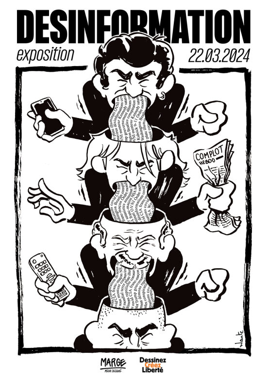 Desinformation - Marge Média Dessiné